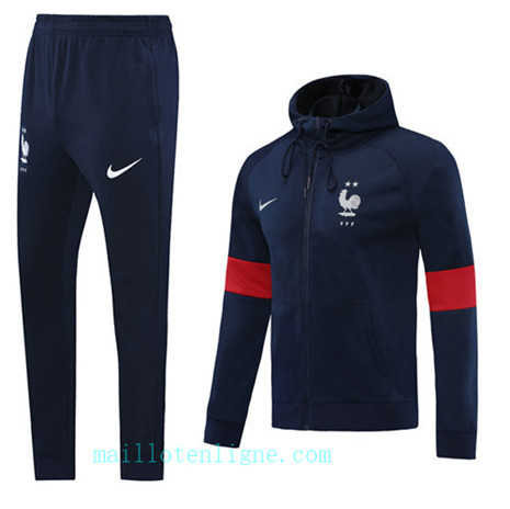 Ensemble foot France Veste Survetement hoodie 2020 2021