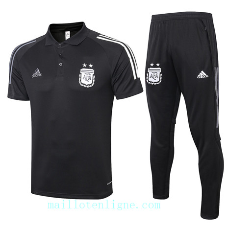 Maillot Training POLO Argentine 2020 2021 Noir