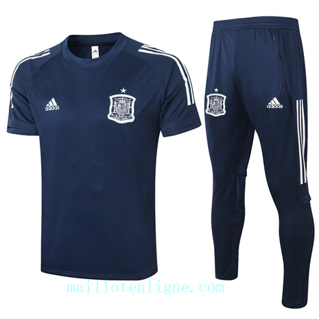 Maillot Training Espagne 2020 2021 Bleu Marine