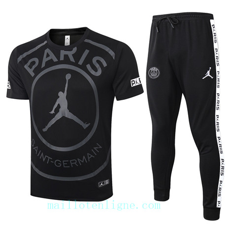 Maillot Training Jordan Paris Saint-Germain 2020 2021 Noir