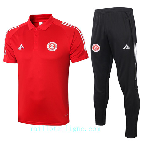 Maillot Training POLO SC Internacional 2020 2021 Rouge