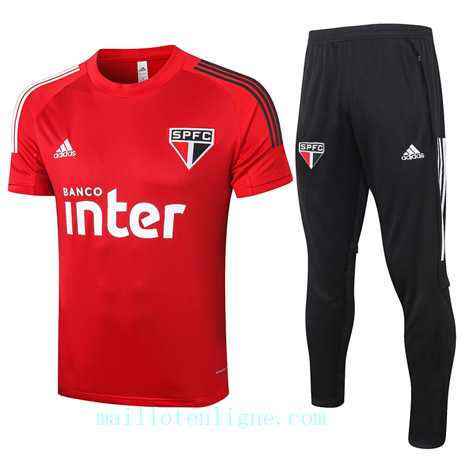 Maillot Training São Paulo 2020 2021 Rouge