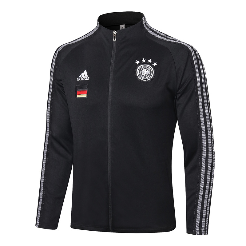 Veste de foot Allemagne 2020 2021 Noir