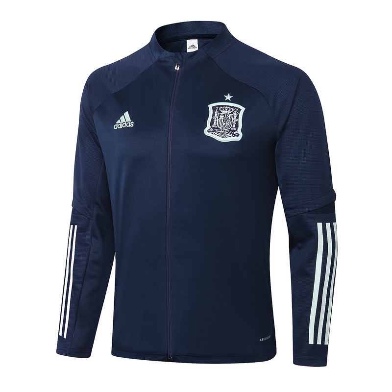 Veste de foot Espagne 2020 2021 Bleu Marine