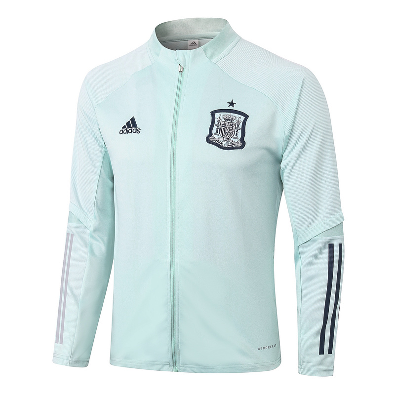 Veste de foot Espagne 2020 2021 Vert clair