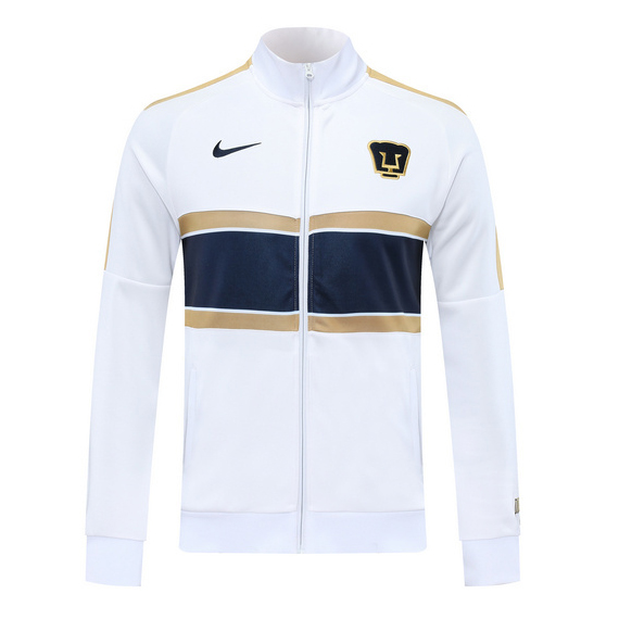 Veste de foot Pumas Blanc/Bleu 2020 2021