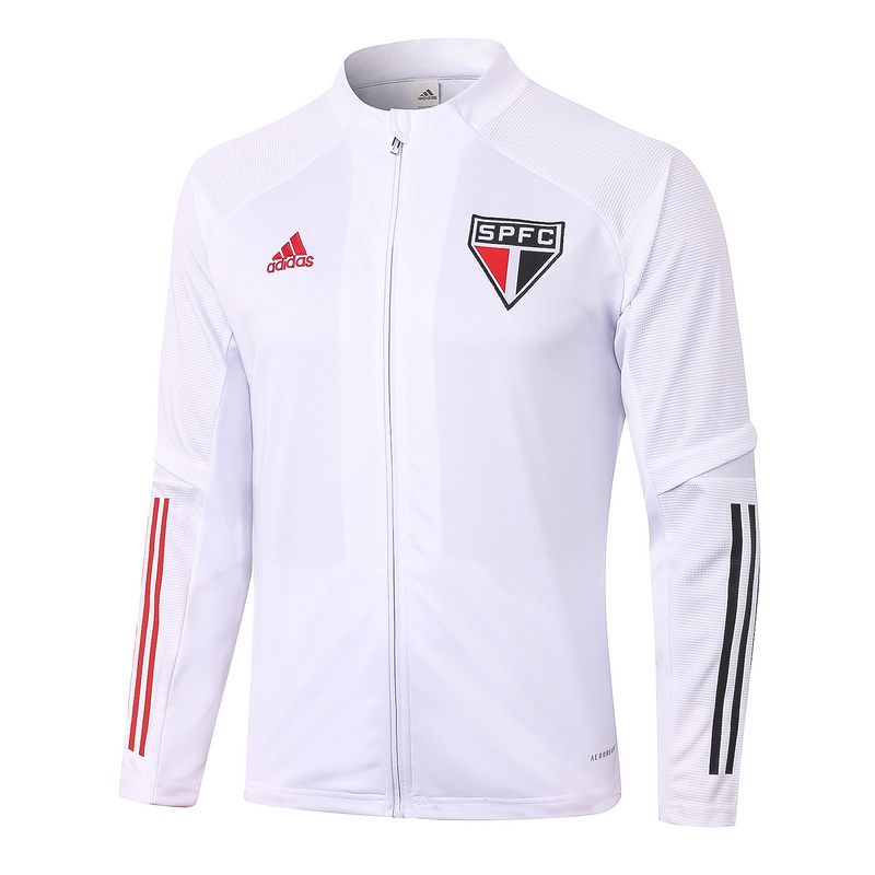 Veste de foot São Paulo 2020 2021 Blanc