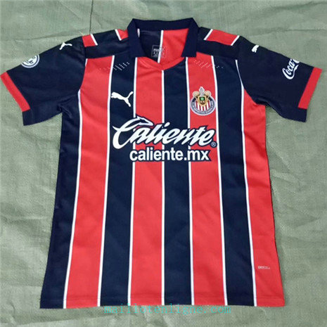 Maillot de Chivas Exterieur Rouge/Noir 2020 2021