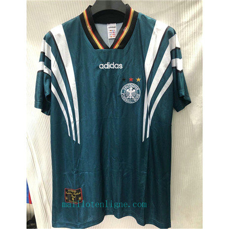 Thai Maillot de Classique Allemagne Exterieur Vert 1996 1998