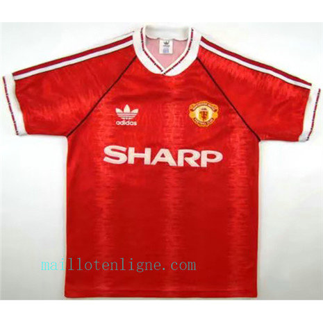 Maillot de Classique Manchester United Domicile 1990-92