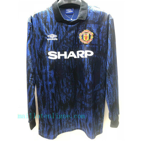 Thai Maillot du Classic Manchester United Exterieur Manche Longue 1993