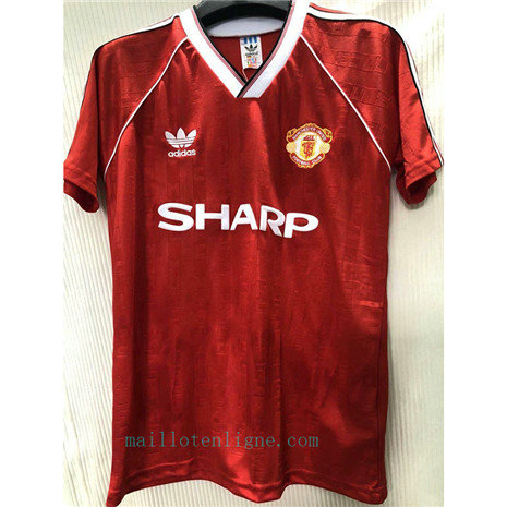 Thai Maillot de Classic Manchester United Domicile 1988