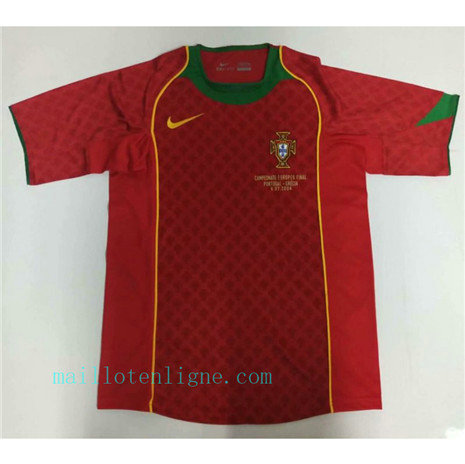 Thai Maillot du Classique Portugal Domicile 2004