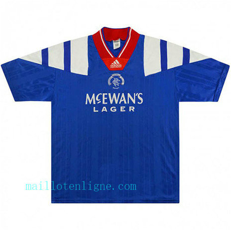 Thai Maillot du Classic Rangers Domicile 1992-94