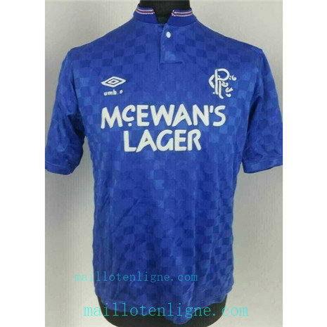 Maillot de foot Classique Rangers Domicile 1987-90