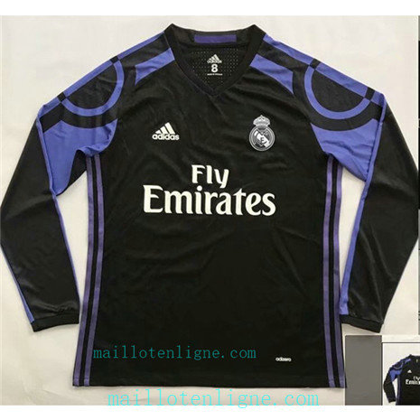 Thai Maillot du Classic Real Madrid Third Manche Longue 2015-16