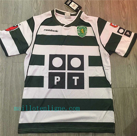 Maillot Classic Sporting Lisbon Domicile 2001-03