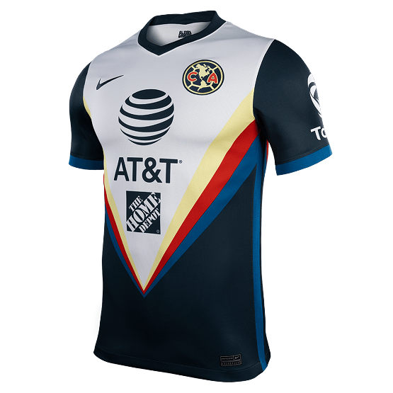 Thai Maillot de CF América Exterieur Noir/Blanc 2020 2021