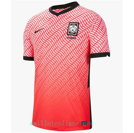 Maillot foot Corée Rouge 2020 2021