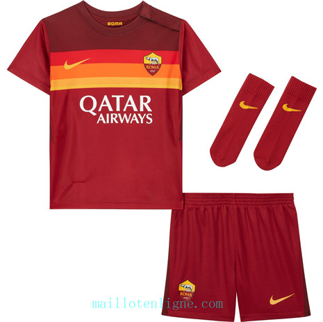 Maillot foot AS Rome Enfant Domicile 2020 2021