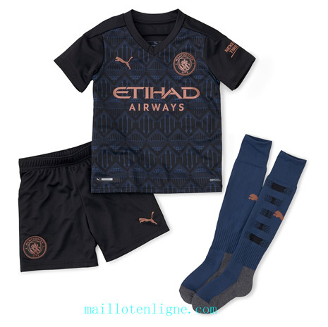 Maillot du Manchester City Enfant Exterieur 2020 2021