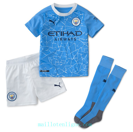 Maillot de Manchester City Enfant Domicile 2020 2021