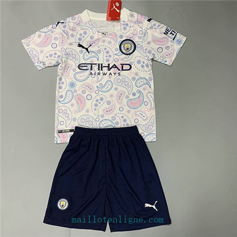 Thai Maillot du Manchester City Enfant Third 2020 2021