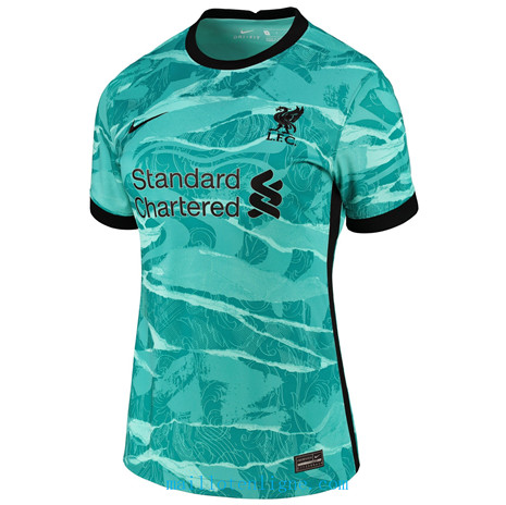 Thai Maillot du Liverpool Femme Vert 2020 2021