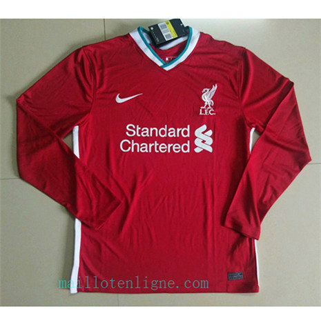 Maillot foot Liverpool Domicile Manche Longue 2020 2021