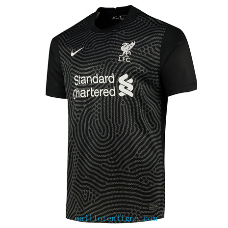 Maillot du Liverpool Noir 2020 2021