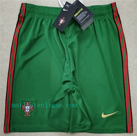 Maillot foot Portugal Short Vert 2020 2021