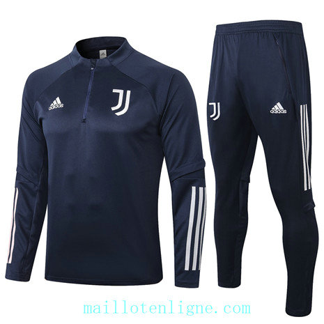 Ensemble foot Juventus Survetement Bleu Marine 2020 2021