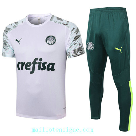 Thai Maillot de Training Palmeiras 2020 2021 Blanc