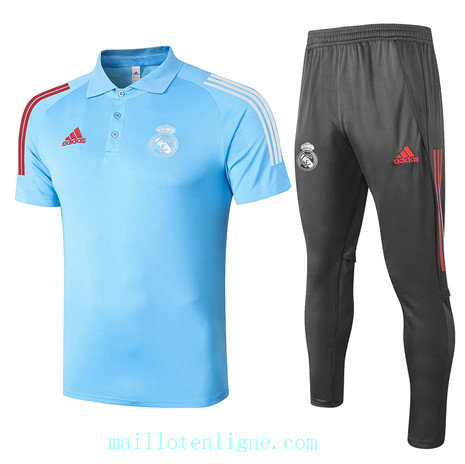 Maillot Training Real Madrid POLO 2020 2021 Bleu