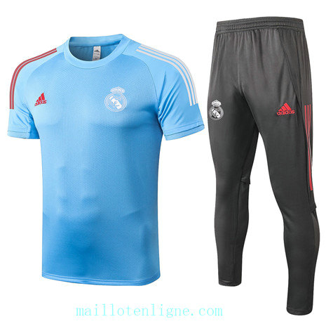 Maillot de Training Real Madrid 2020 2021 Bleu Clair