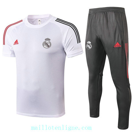 Thai Maillot du Training Real Madrid 2020 2021 Blanc