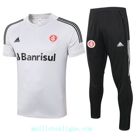 Maillot Training SC Internacional 2020 2021 Gris Clair