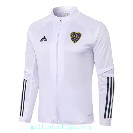 Vestes foot Boca Juniors 2020 2021 Blanc