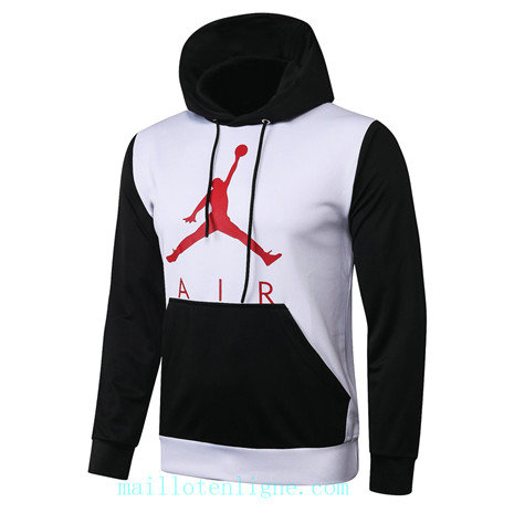 Sweat à Capuche Jordan 2020 2021 Blanc/Noir