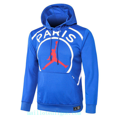 Sweat à Capuche PSG Jordan 2020 2021 Bleu