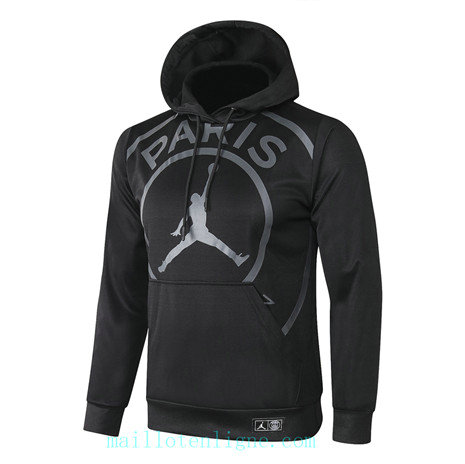 Sweat à Capuche PSG Jordan 2020 2021 Noir / Gris