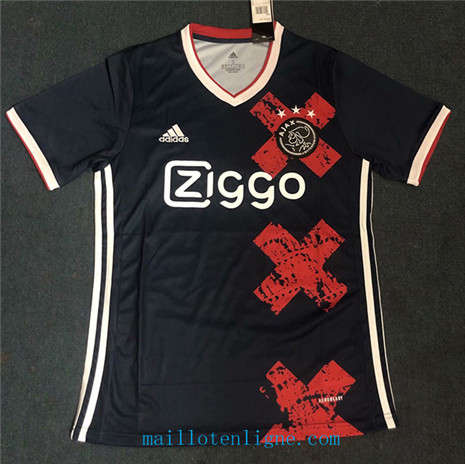 Thai Maillot du Ajax Noir 2020 2021