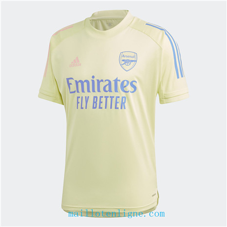 Thai Maillot du Arsenal Training Vert 2020 2021