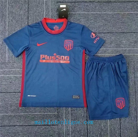 Thai Maillot de Atletico de Madrid Enfant Exterieur 2020 2021