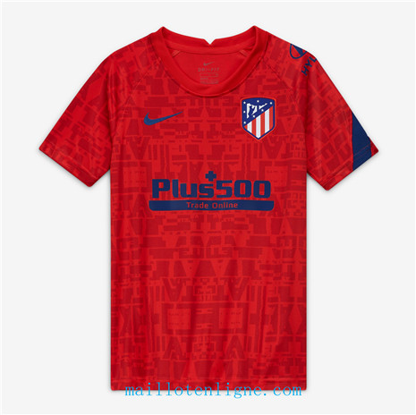 Thai Maillot de Atletico de Madrid Pre Match Rouge 2020 2021