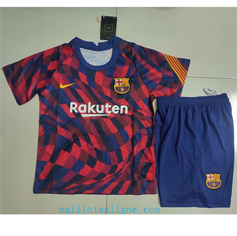 Thai Maillot du Barcelone Enfant training rouge 2020 2021