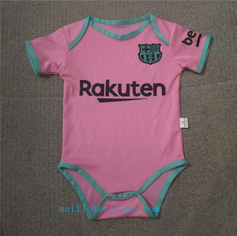 Thai Maillot de Barcelone Bébé Rose 2020 2021