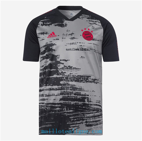 Thai Maillot du Bayern Munich pre-match training Noir 2020 2021