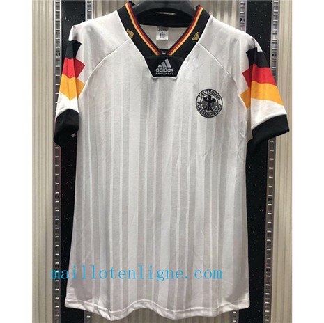 Thai Maillot de Classic Allemagne Domicile 1992