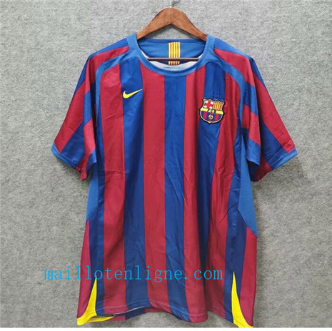 Thai Maillot de Classic Barcelone Domicile 2005-06